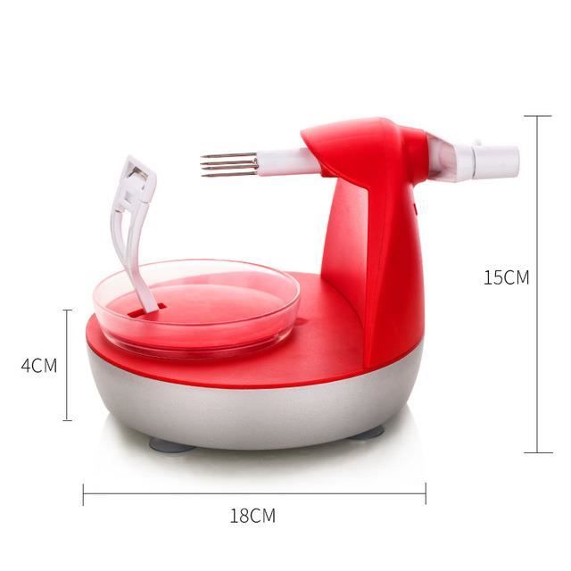 Éplucheur électrique USB Pour Petits Fruits – Automatique, Pour Raisins, Tomates Cerises, Ail, Facile à Nettoyer