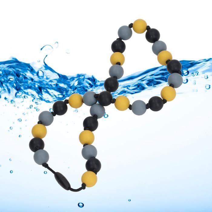 Collier Respiratoire Anti-anxiété Avec Filtre - Acier Inoxydable - Parfumé - Pour Respiration Lente Et Profonde - Unisexe