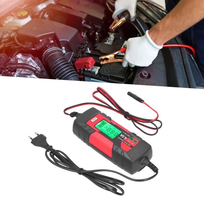 Mainteneur de batterie Chargeur de batterie de voiture 6V 12V Maintenance bricolage pour Prise