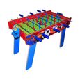 Matrax Jeu de football de table en bois, 45,5 x 85,5 cm, baby-foot pour 2 personnes, 4 bras-1