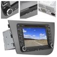 GPS de voiture 7in 2Din navigateur GPS CD DVD lecteur multimédia Bluetooth pour Seat Leon 2 MK2 2005-2011 LHD-XIL-1