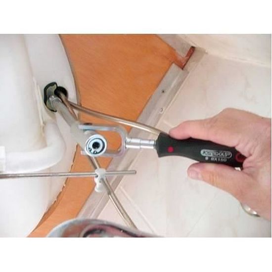 Kit De Montage Pour Lavabo KS Tools – 6 Pièces, Modèle 116.205, Pour Plomberie