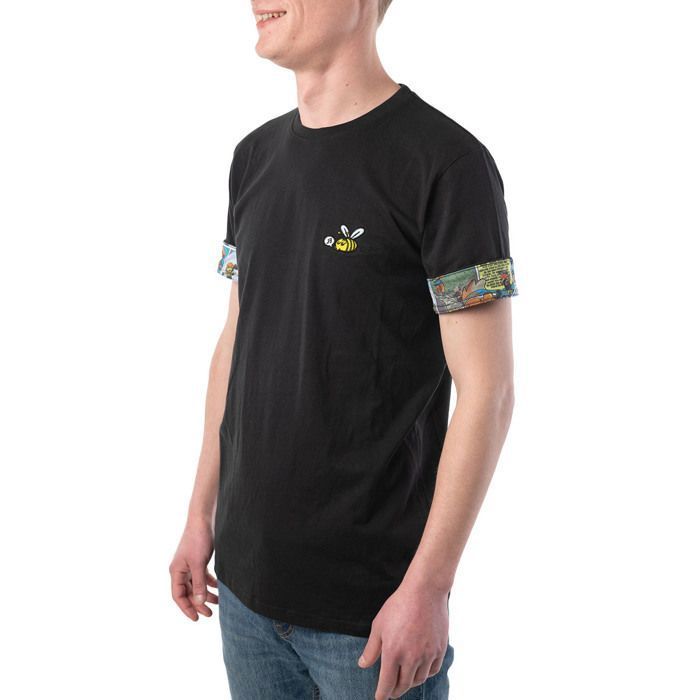 T-shirt coton BV Sport DBDB noir/abeille Cdiscount Prêt-à-Porter