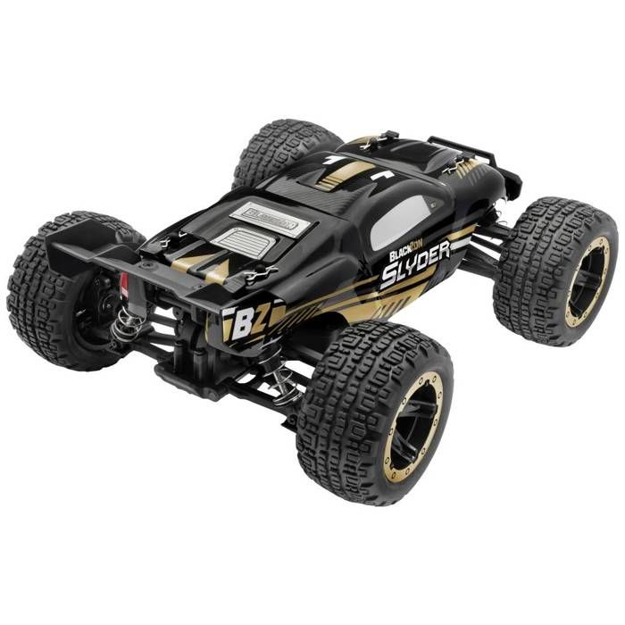 HPI Blackzon Slyder ST 1/16 Gold Brushed 1:16 RC Voiture miniature éle... pas cher HPI Blackzon Slyder ST 1/16 Gold Brushed 1:16 RC Voiture miniature éle... pas cher