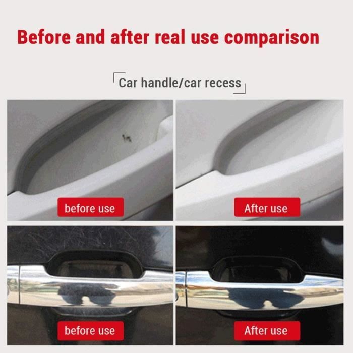 Cire Réparation Rayures Voiture 2026 (100 Ml) - Efface Éraflures, Protège Peinture, Éponge Incluse