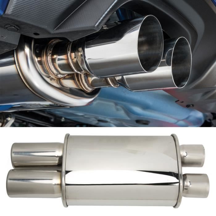 Embout D'échappement Universel En Acier Inoxydable – Coude De Sortie, Diamètre 70 Mm – Pour Améliorer Flux Et Look - 6