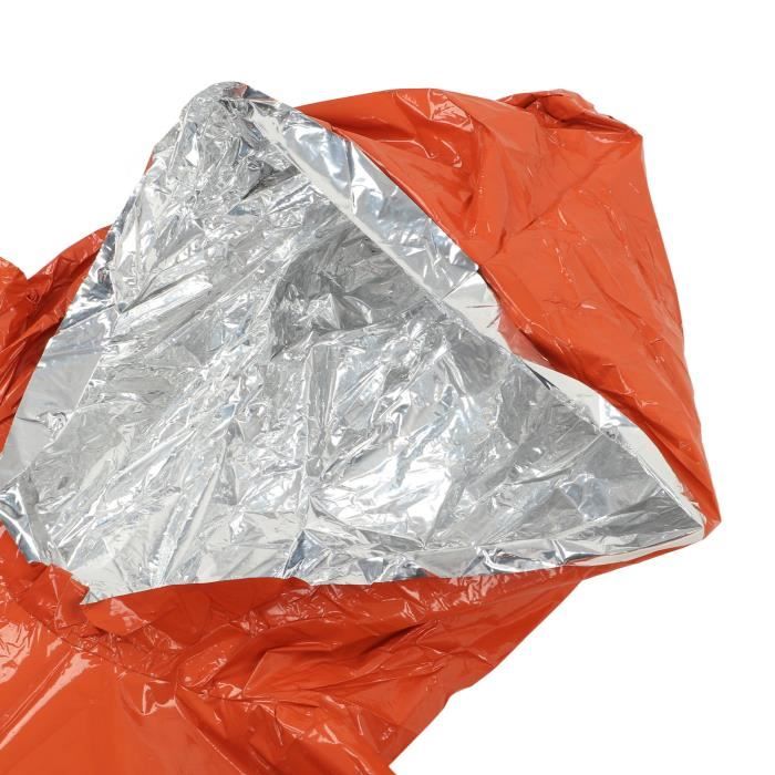 1 pièce Couverture d'urgence pour l'extérieur, camouflage, couverture isolante de premiers secours, couverture thermique en film d'aluminium, équipement de camping | SHEIN
