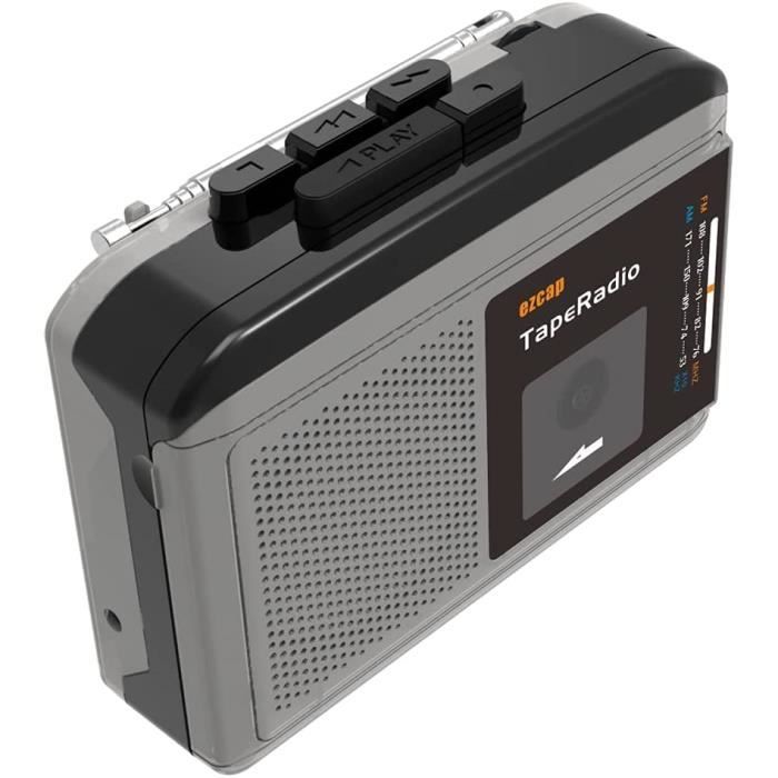 Lecteur de cassette magnétique portable, FM, AM, SW, radio