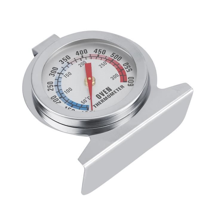 Thermomètre De Four Compatible Omnia - Thermomètre à Viande Inox 0°C à 400°C Avec Sonde 7 Cm