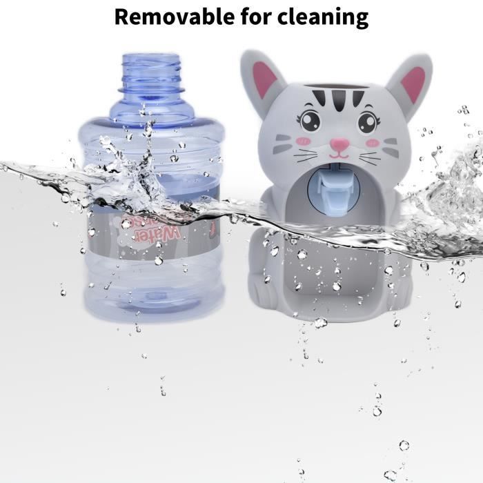Distributeur D'Eau Dinosaure – Jouet Fontaine à Boire – Léger & Sûr – Cadeau Enfant (Rose)