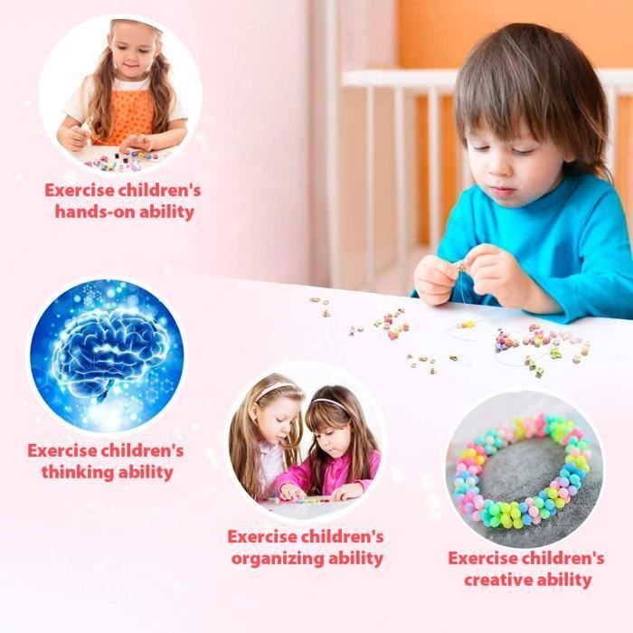 300 Pièces Perles D'espacement En Forme De Cœur Perles De ... - Alibaba