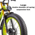 KETELES K800 PRO E-Bike 2 × 1000W double moteurs vélo électrique 23AH batterie électrique 26 "pouces gros pneu-2