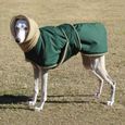 Blue-XXL -Super chaud épais chien manteau veste pour moyen grands chiens hiver gros chien vêtements Wolfhound berger vêtements ropa-2