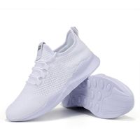 Raoendis Baskets Homme Légères Et Respirantes - Maille Tricotée, Semelle EVA Antidérapante, Amorti Mousse, Pour Running, Tennis, Gym, Marche, Quotidien