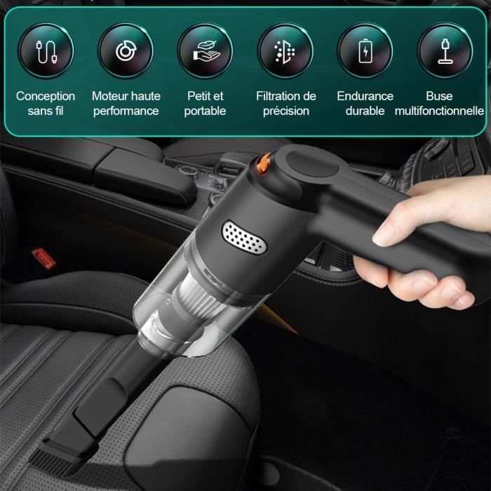 Aspirateur Portatif Aspirateur Sans Fil Voiture Aspirateur Voiture