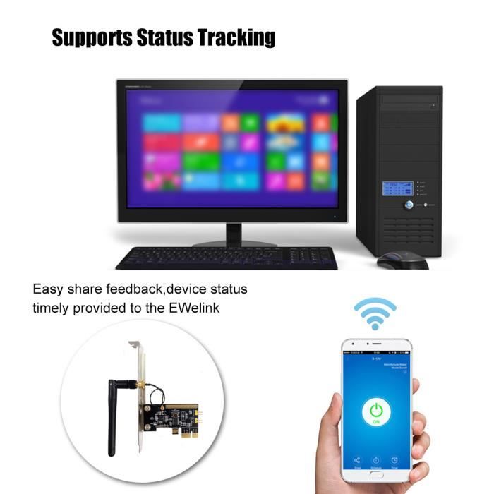 Agatige Bouton D'alimentation PC, Double Interrupteur D'alimentation