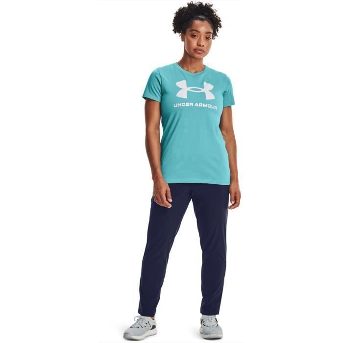 Tee shirt bleu canard femme deals