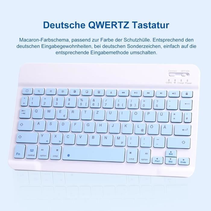 20€05 sur Étui de protection avec amovible bluetooth clavier pour