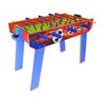 Matrax Jeu de football de table en bois, 45,5 x 85,5 cm, baby-foot pour 2 personnes, 4 bras-3