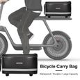 12 pouces Porte-bagage étanche de grande capacité de 12 pouces pour vélo, sac de coffre pour bicyclette, saco-3