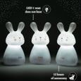 Veilleuse enfant rechargeable par 3 Olala®, chemin lumineux – Veilleuse lapin pour l'endormissement-3
