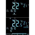 Thermostat mural pour plancher chauffant, LCD, touches tactiles, programmable-3