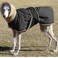 Blue-XXL -Super chaud épais chien manteau veste pour moyen grands chiens hiver gros chien vêtements Wolfhound berger vêtements ropa-3