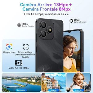 Blackview A80 Plus Rouge – 64 Go + 10 Go RAM, Pour Pièces (bloqué Google)