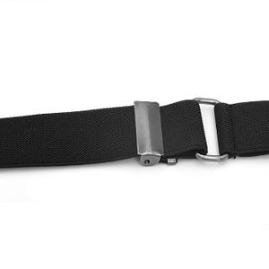 ceinture tissu sans boucle