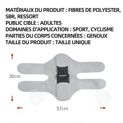 Genouillères De Protection Avec Mousse 20 Mm - Pour Jardinage, Carrelage, Construction - Réglables, Antidérapantes - Paire Taille L - 11