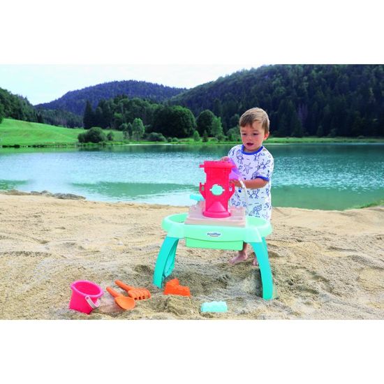 Jouets Ecoiffier - 7917 -Table d'éveil Briques - BB Abrick - Jeu d'eveil - A partir de 12 mois - Origine France Garantie Jouets Ecoiffier - 7917 -Table d'éveil Briques - BB Abrick - Jeu d'eveil - A partir de 12 mois - Origine France Garantie