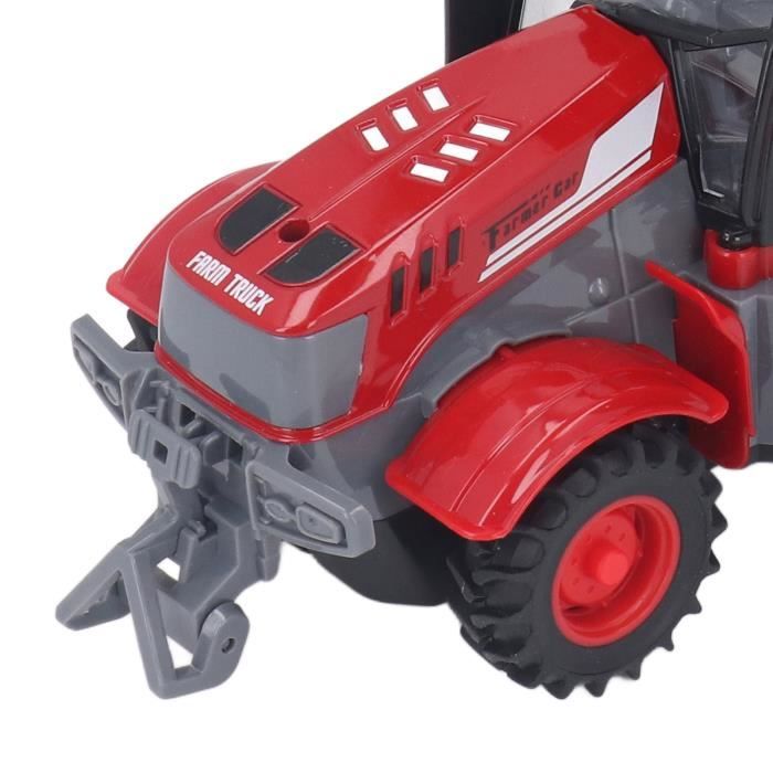 VGEBY Tracteur télécommandé pour enfants avec remorque Jouet réaliste à