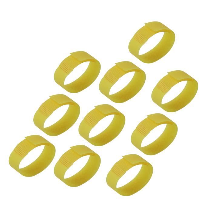 VGEBY 10 Pcs Colliers Anti Bruit pour Coq, Réglable en Nylon, Prévient — free download