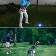 Balles Golf Lumineuses, 6pcs Balles d'Entraînement Golf, Balle Golf à LED pour l'Entraînement Nuit avec Tirs à Longue Portée-4