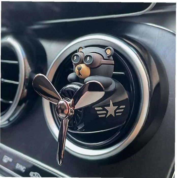 Désodorisant Voiture En Forme De Chat - Clip Pour Grille D'aération, Acrylique, Parfum, Décoration Mignonne