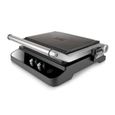 Grill électrique portable 2 en 1 BLACK+DECKER BXGR2000E - Ouverture 180º - Plaques de 29x26 cm - 2000W-0