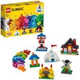 LEGO 11008 Classic Briques et Maisons, Jeu de Construction Educatif avec 6 Modeles Faciles, pour Filles et Garcons des 4 Ans-0