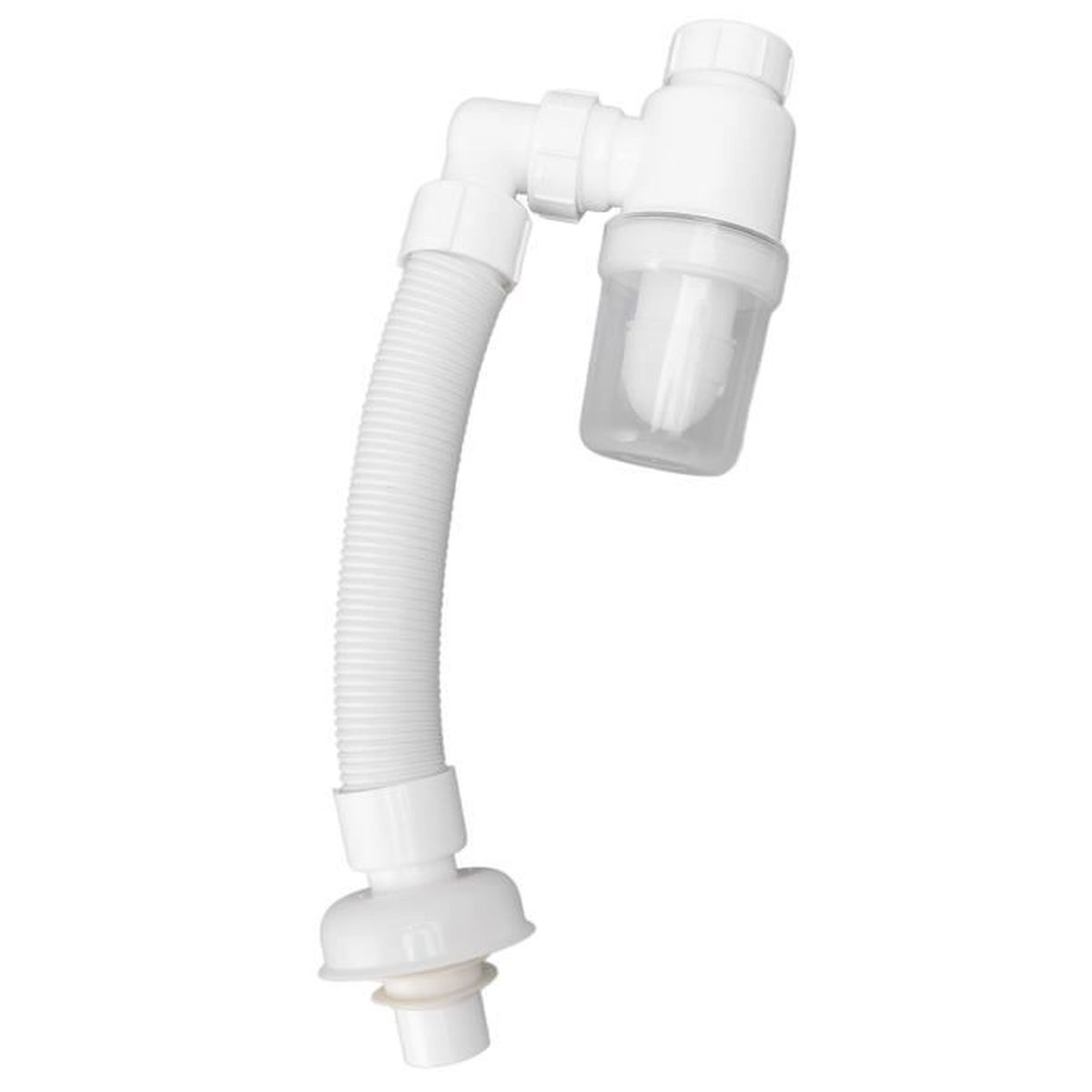 TUYAU DE VIDANGE Lavabo Salle Bain Bonde Siphon Pour Flexible Drainage