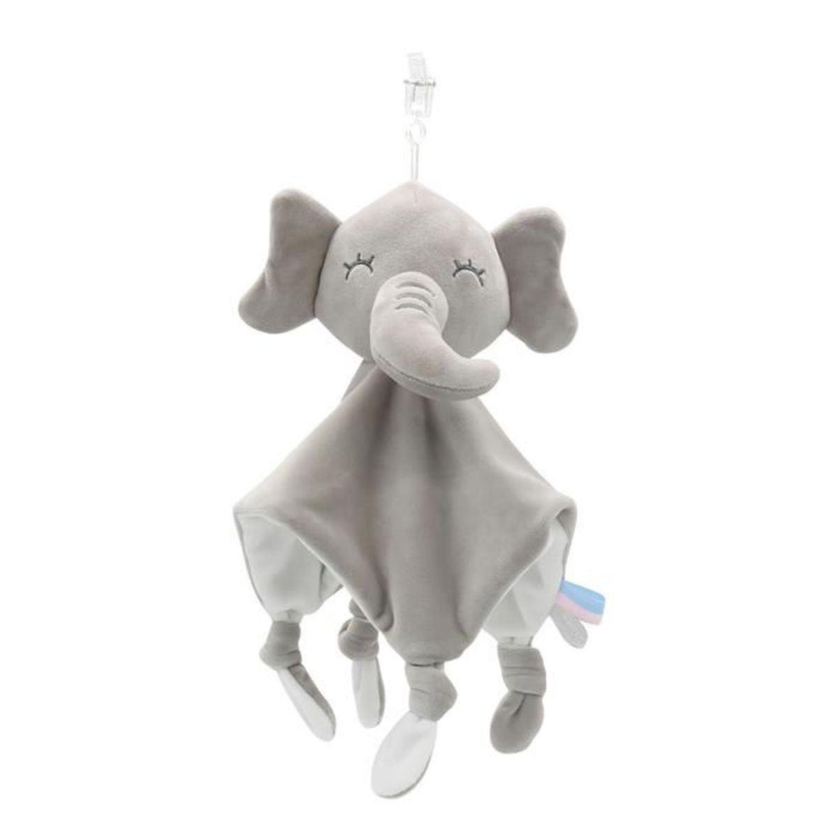 Maison de poupées miniature simple Pull-Along éléphant 