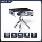 WIMIUS Mini Vidéoprojecteur Rechargeable DLP Vidéoprojecteur Android 11 Portable Ultra Courte Focale Projecteur WiFi Bluetooth FHD 1080P