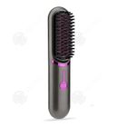 KAVERO INN Brosse lissante pour cheveux pet céramique rechargeable cheveux lisses et bouclés 2 en 1 lisseur cheveux professionnel sans fil