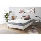 ACTISOM Matelas mémoire de forme 200x200 cm 5zones de confort