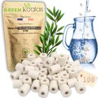Perles de Céramique - GREEN KOALAS - 100 Perles - Améliore le goût - Purification de l'eau - Antioxydant