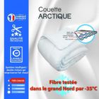 MATIN CALIN Couette - Arctique - 220 x 240 cm - Hiver - Synthétique - Lavable