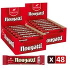 Côte d'Or Nougatti - 2 Présentoirs de 24 barres chocolatées - Barre de Nougat enrobée de Chocolat au Lait - Cacao 100% Durable