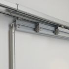 MADECOSTORE Rail aluminium extensible pour panneaux japonais 50cm - de 186 à 230cm (5 voies)