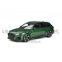 Voiture Miniature de Collection - GT SPIRIT 1/18 - AUDI RS4 Avant - 2020 - Green Sonoma - GT296