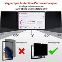 Protecteur d'écran magnétique pour Samsung Galaxy Tab S7 FE 12.4 Pouces