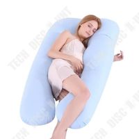TD® Oreiller de Grossesse idéal pour soutenir maman enceinte aider repos soulagement aider sommeil pour relaxer les parties du corps