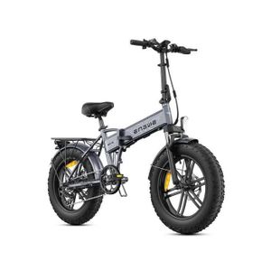 Vélo électrique Pliable HITWAY 20 Pouces | Batterie 48V 10,4Ah, Autonomie 50-100km | Pneus 4.0" Tout-terrain